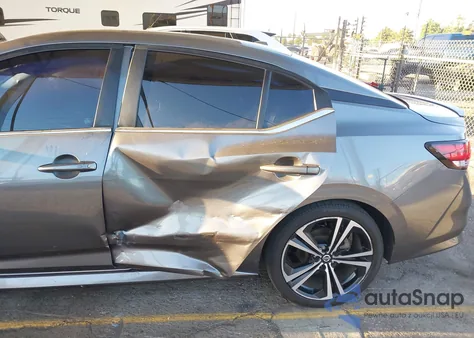 2020 Nissan Sentra Sr Xtronic Cvt из США, поврежденный, VIN 3N1AB8DV8LY266897